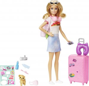 Lalka Barbie Mattel Malibu w podróży HJY18 1