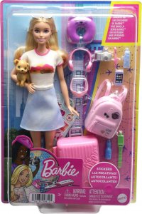 Lalka Barbie Mattel Malibu w podróży HJY18 6