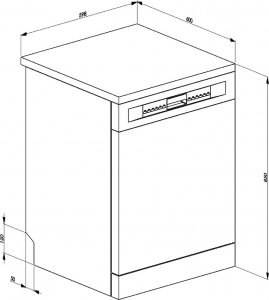 Zmywarka Smeg LVSP345BQX one size 11