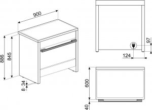 Kuchenka Smeg B95IMAN9 one size 2