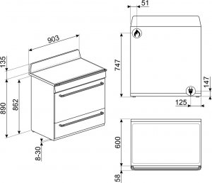 Kuchenka Smeg TR90X9-1 one size 2
