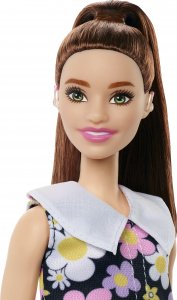 Lalka Barbie Mattel Lalka Barbie Fashionistas Sukienka w kwiatki / Aparat słuchowy HBV19 MATTEL 1