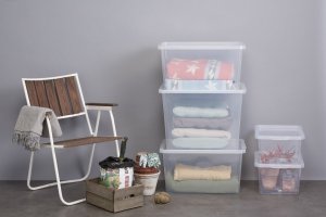 Plast Team - Pojemnik do przechowywania z pokrywą - Basic - 2,3 L - (2292) 2