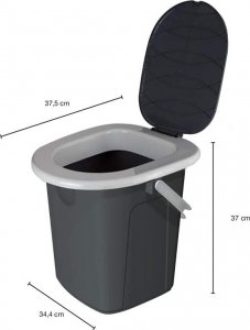 Branq BRANQ - Toaleta turystyczna - 22 L - wiadro 6