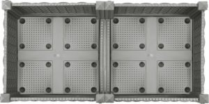 vidaXL vidaXL Donica do podwyższonej rabaty, 80x40x23 cm, polipropylen 6