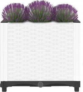 vidaXL vidaXL Donica do podwyższonej rabaty, 40x40x38 cm, polipropylen 3