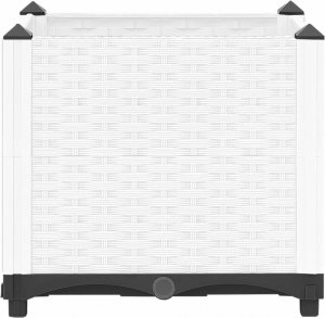 vidaXL vidaXL Donica do podwyższonej rabaty, 40x40x38 cm, polipropylen 4