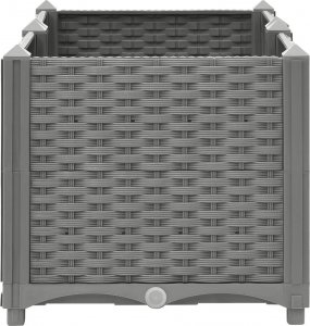 vidaXL vidaXL Donica do podwyższonej rabaty, 80x40x38 cm, polipropylen 5