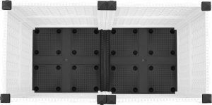 vidaXL vidaXL Donica do podwyższonej rabaty, 80x40x38 cm, polipropylen 6