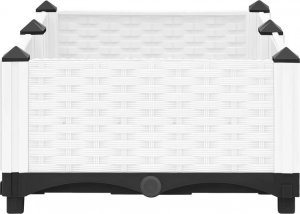 vidaXL vidaXL Donica do podwyższonej rabaty, 80x40x23 cm, polipropylen 5