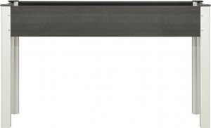 vidaXL vidaXL Podwyższona donica ogrodowa, szara, 120 x 40 x 75 cm, WPC 2