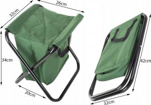 Verk KRZESŁO WĘDKARSKIE TABORET TURYSTYCZNE TERMICZNA 10