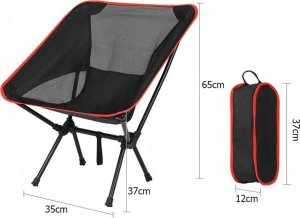 Verk KRZESŁO TURYSTYCZNE WĘDKARSKIE FOTEL SKŁADANE RYBY 4