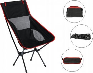 Verk KRZESŁO TURYSTYCZNE WĘDKARSKIE FOTEL SKŁADANE RYBY 2