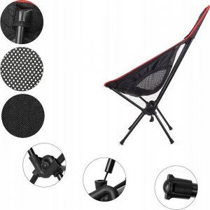 Verk KRZESŁO TURYSTYCZNE WĘDKARSKIE FOTEL SKŁADANE RYBY 3