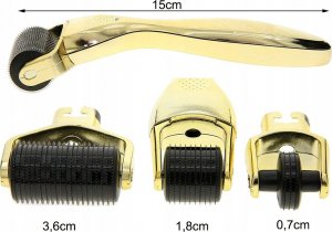 Masażer Verk MEZOTERAPIA IGŁOWA MASAŻER TWARZY WAŁEK ROLLER 3w1 6