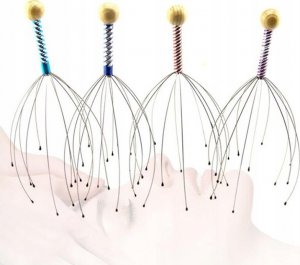 Masażer Verk RĘCZNY MASAŻER DO GŁOWY RELAKSUJĄCY AJURWEDYJSKI 8