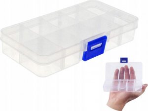 Verk POJEMNIK ORGANIZER NA ŚRUBKI LEKI 10 PRZEGRÓDEK 10