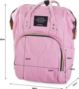 Verk PLECAK TORBA DO WÓZKA ORGANIZER DLA MAMY TATY 3w1 11