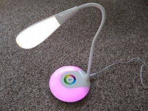 Verk LAMPKA NA BIURKO LED RGB BIURKO LAMPA 256 KOLORÓW 12