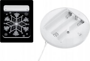 Dekoracja świąteczna Verk WITRAŻ LED 3D NA OKNO OZDOBA LAMPKI ŚWIĄTECZNE 10