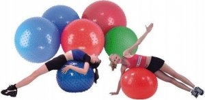 Verk PIŁKA GIMNASTYCZNA FITNESS 55cm POMPKA DO ĆWICZEŃ 6