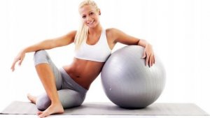 Verk PIŁKA GIMNASTYCZNA FITNESS 65 REHABILITACYJNA POMP 9