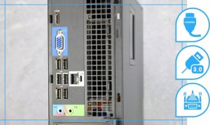 Komputer Dell Optiplex 3010 SFF Intel Core i3 4GB DDR3 256GB SSD DVD Windows 10 Pro 4