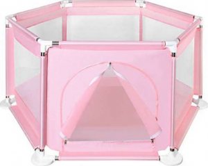 Iso Trade Kojec tekstylny 115x65 cm jasny róż 2