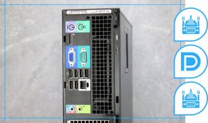 Komputer Dell Optiplex 790 SFF Intel Core i5 8GB DDR3 500GB HDD DVD Windows 10 Pro 11