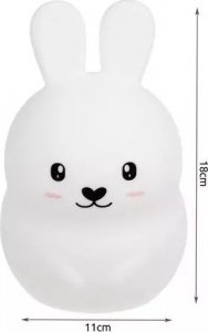 Iso Trade Lampka nocna RGB z pilotem - królik 8