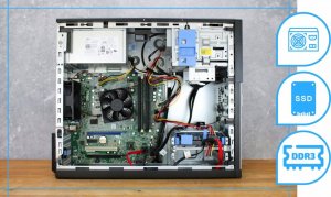 Komputer Dell Optiplex 7020 TOWER Intel Core i5 8GB DDR3 256GB SSD DVD Windows 10 Pro 9