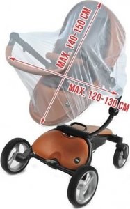 Iso Trade Moskitiera na wózek dziecięcy 10
