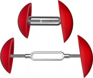 Iso Trade Prawidła do rozciągania butów- sprężynowe 2szt. 1