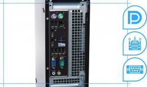 Komputer Dell Optiplex 7010 Desktop Intel Core i3 500GB HDD DVD Windows 10 Pro 4