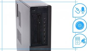 Komputer Dell Optiplex 7010 Desktop Intel Core i3 500GB HDD DVD Windows 10 Pro 5