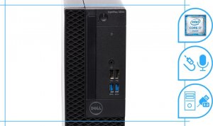 Komputer Dell Optiplex 3050 SFF Intel Core i7 16GB DDR4 1000GB SSD DVD Windows 10 6