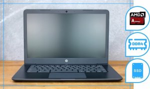 Laptop HP CHROMEBOOK 14-DB0020NR AMD A4 4GB 96GB SSD Chrome OS 14" 3