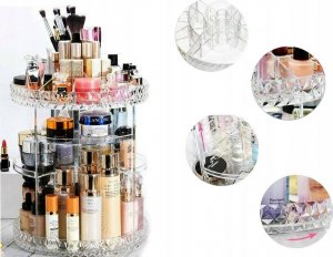 Verk ORGANIZER NA KOSMETYKI BIŻUTERIĘ OBROTOWY 360 15