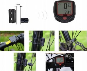 Verk LICZNIK ROWEROWY WODOODPORNY KOMPUTER 14 FUNKCJI 14