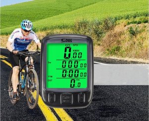 Verk LICZNIK ROWEROWY WODOODPORNY LCD PRĘDKOŚCIOMIERZ 13