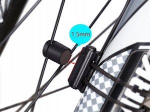 Verk LICZNIK ROWEROWY WODOODPORNY LCD PRĘDKOŚCIOMIERZ 15