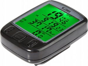 Verk LICZNIK ROWEROWY WODOODPORNY LCD PRĘDKOŚCIOMIERZ 8