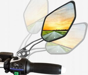 Verk LUSTERKO ROWEROWE NA ROWER SKUTER KIEROWNICĘ 2 szt 2