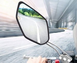 Verk LUSTERKO ROWEROWE NA ROWER SKUTER KIEROWNICĘ 2 szt 8