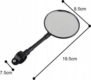 Verk LUSTERKO ROWEROWE DO ROWERU Z ODBLASKIEM WSTECZNE 6