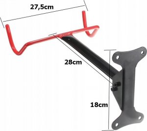 Verk WIESZAK NA ROWER ROWEROWY UCHWYT ŚCIENNY 2 HAKI 2
