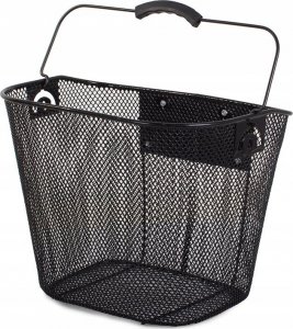 Verk DUŻY KOSZ NA ROWER METALOWY KOSZYK ROWEROWY CLICK 2