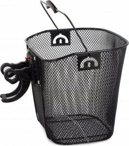 Verk DUŻY KOSZ NA ROWER METALOWY KOSZYK ROWEROWY CLICK 3