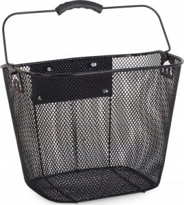 Verk DUŻY KOSZ NA ROWER METALOWY KOSZYK ROWEROWY CLICK 5